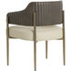 Tova Dillon Cream / Bravo Ash Dining Armchair